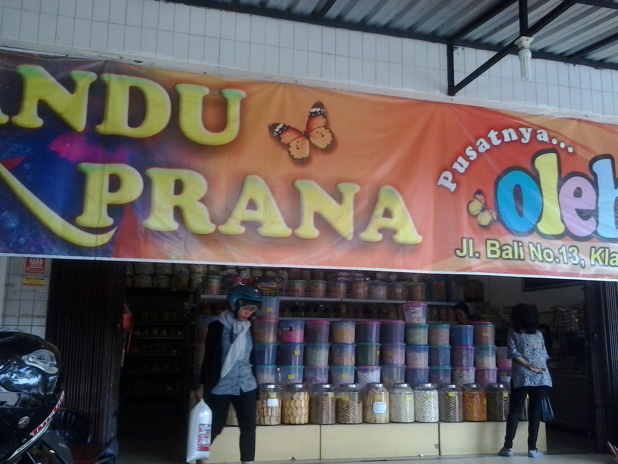 Andu Prana storefront in Klaten, Central Java